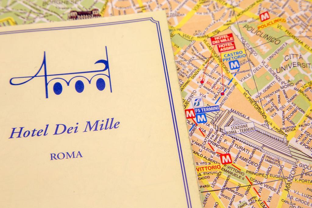 Hotel Dei Mille Rome Bagian luar foto